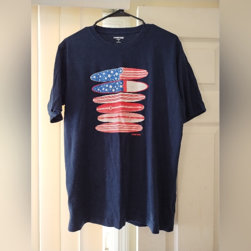 Land's End Surf Board Tee shirt Size Medium
